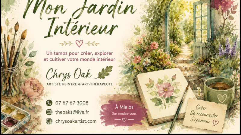Art-thérapie : Mon Jardin Intérieur