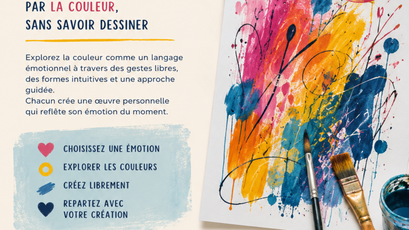 Art-thérapie : Couleurs & Émotions