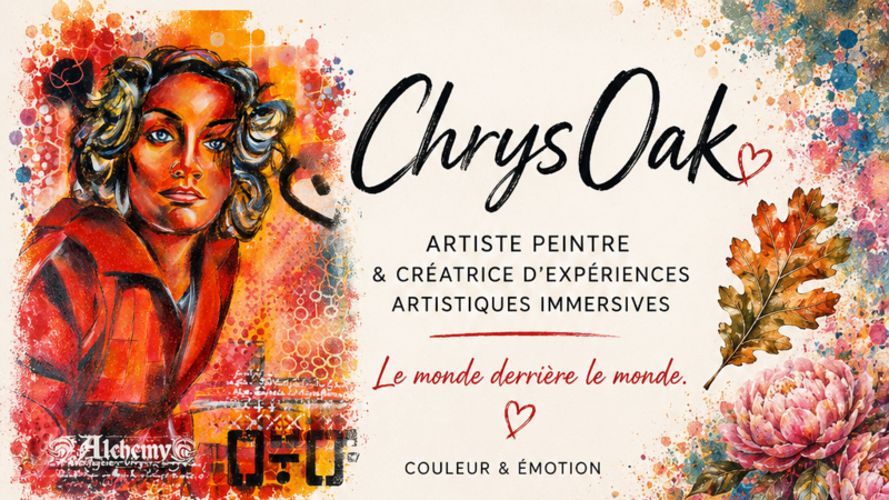 Cours d'art plastique avec Chrys Oak